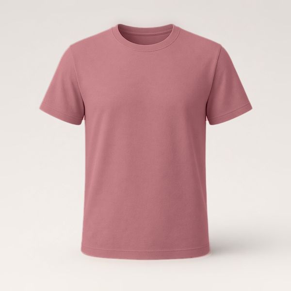 Dusty Pink plain tee
