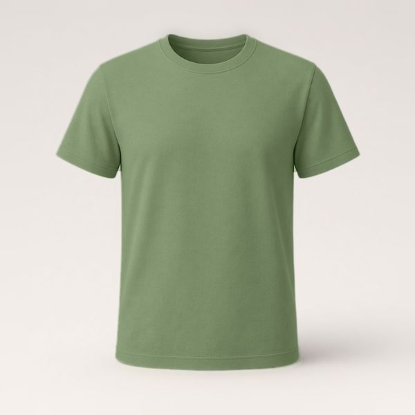 Sage Green plain tee